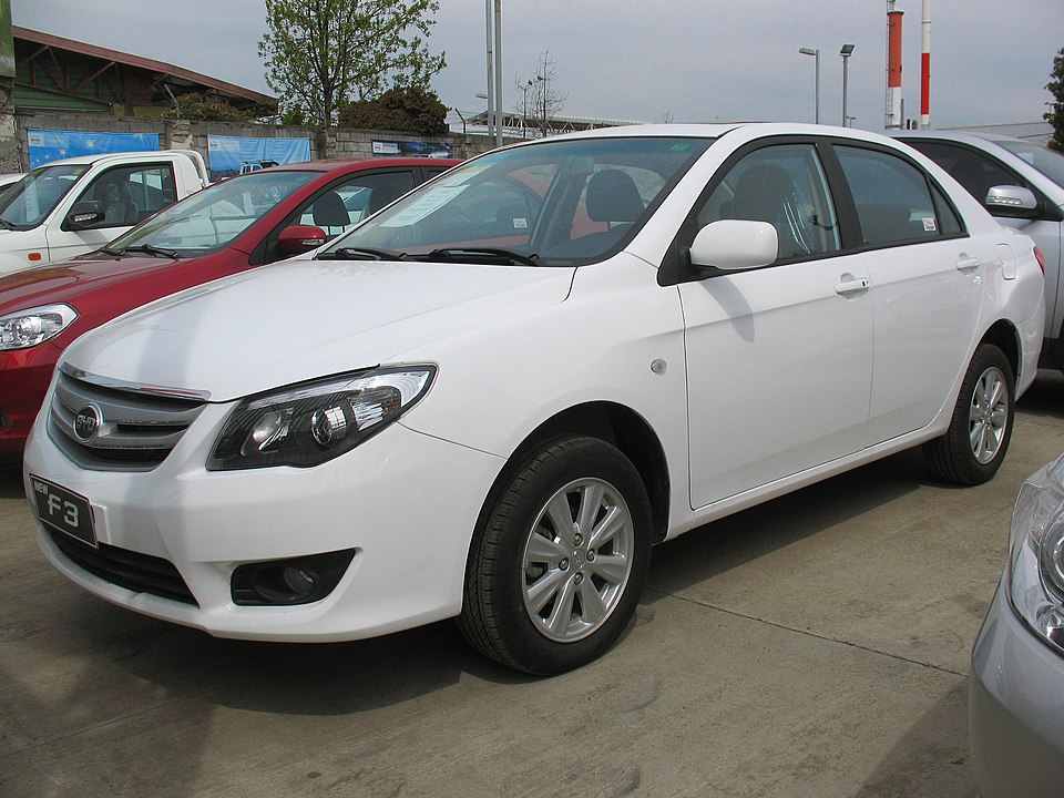 BYD F3 como Nuevo